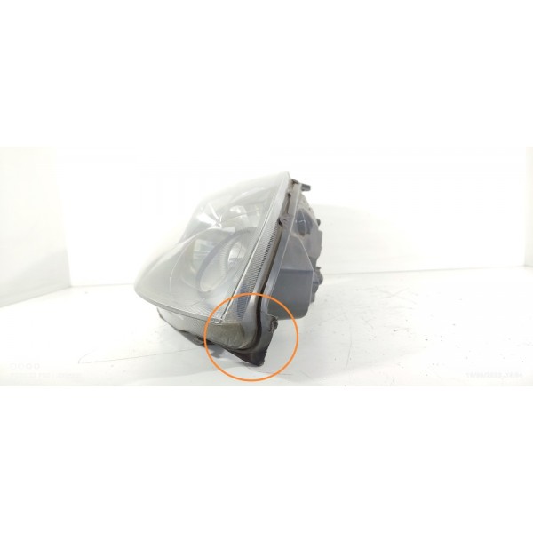 Farol Direito Ford Ka Máscara Negra 2012 Detalhe