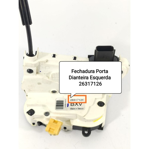 Fechadura Porta Onix Tracker Dianteira Es 2020/2024 26317126