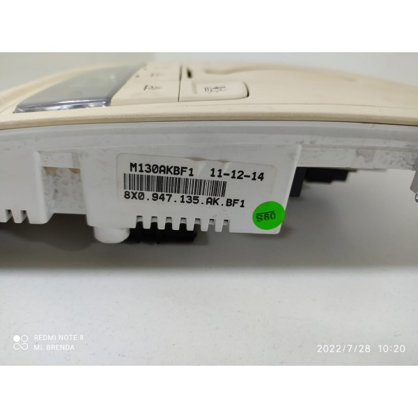 Comando Luz Teto Solar Audi Q3 2015 8x0951177 / 17469