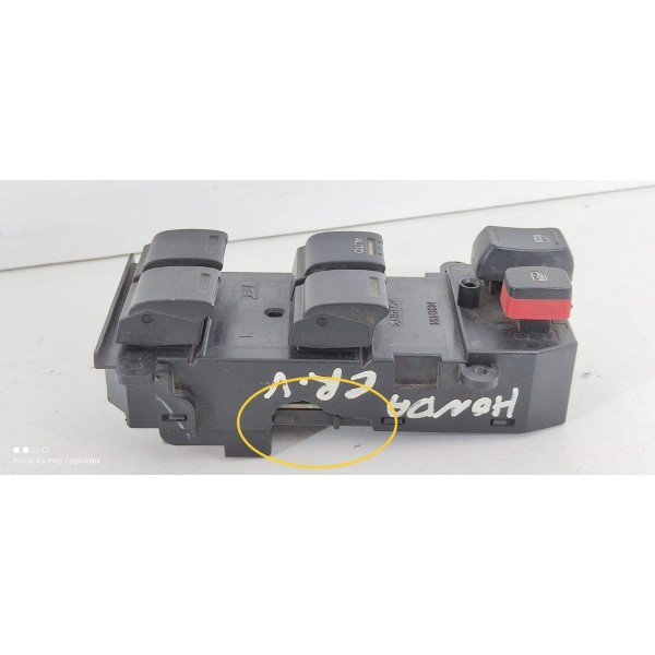 Botão Vidro Honda Crv Diant Esq 2008/2011 M38467 /28233