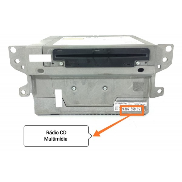 Sistema Som Navegação Multimídia Bmw X5 X6 2014/2018 9387558