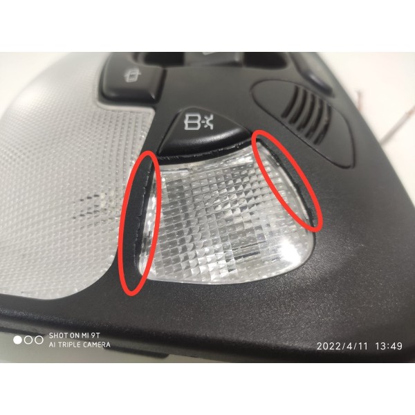 Luz Teto Cortesia Mercedes Clc200 2010 A2038207901