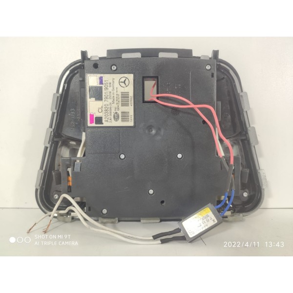 Luz Teto Cortesia Mercedes Clc200 2010 A2038207901