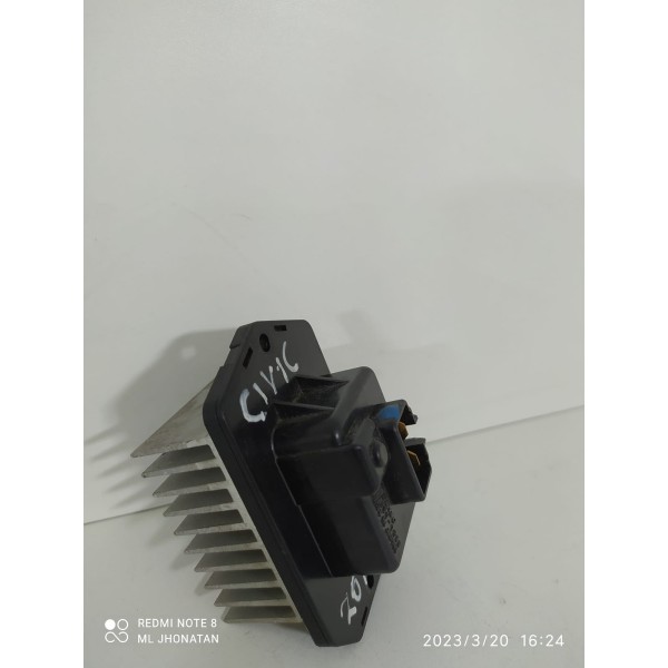 Resistencia Ventilação Civic 2012 2013 2014 2015 2016 /27188