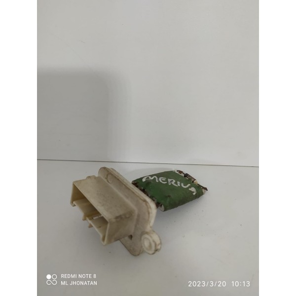 Resistencia Ventilação Meriva 2004 2005 2006 2010 12 / 27107