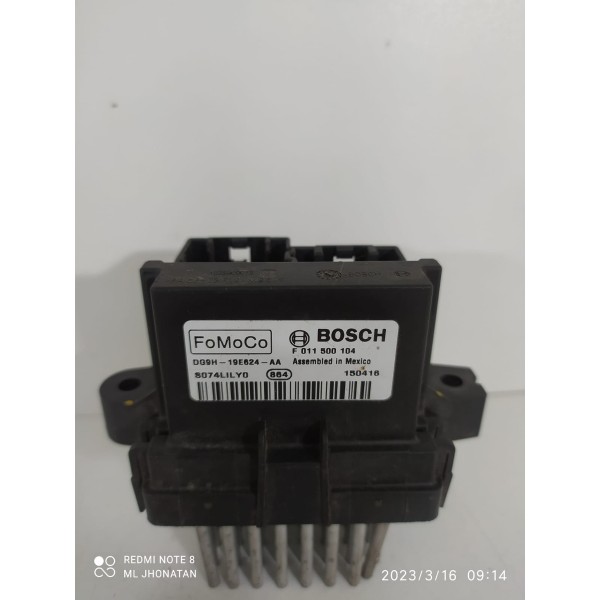 Resistencia Ventilação Fusion 2013 2014 2015 A 2018 /25858