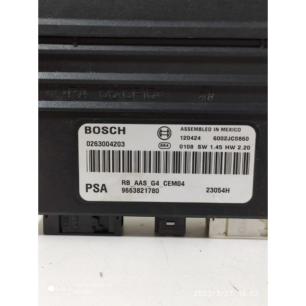 Modulo Conforto Peugeot 408 2011 2012 2013 2014 A 2016/27489