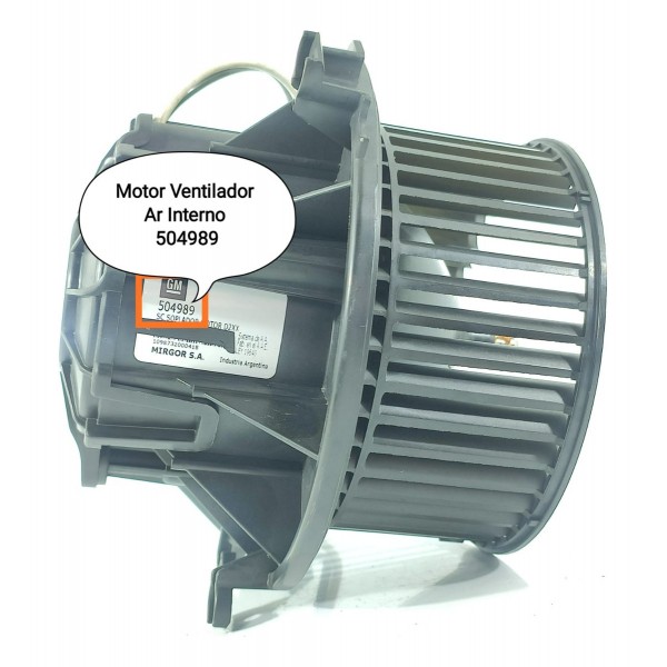 Ventilador Ar Forcado Cruze 1.4 2017/2023 504989