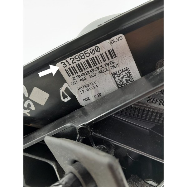 Retrovisor Volvo Xc60 Direito Camera 2008/2015 31298500