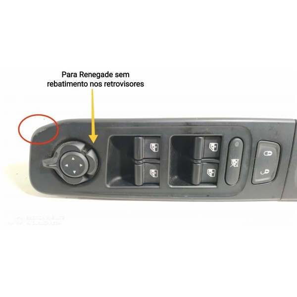 Botão Comando Vidro Renegade Diant E 2016/21 30171110 /26108