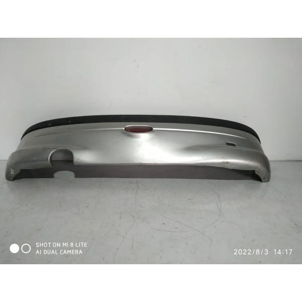 Parachoque Traseiro Peugeot 206 Hatch 2001 Detalhe / 17772