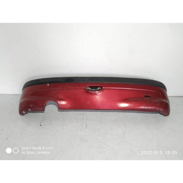Parachoque Traseiro Peugeot 206 Hatch 2001 Detalhe / 17777