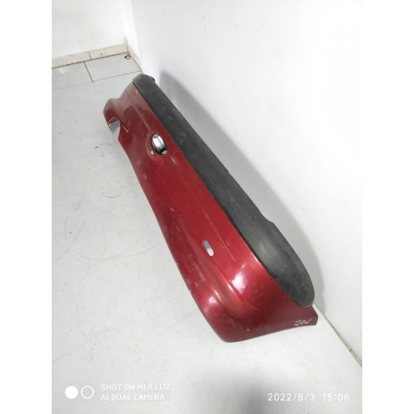 Parachoque Traseiro Peugeot 206 Hatch 2001 Detalhe / 17777