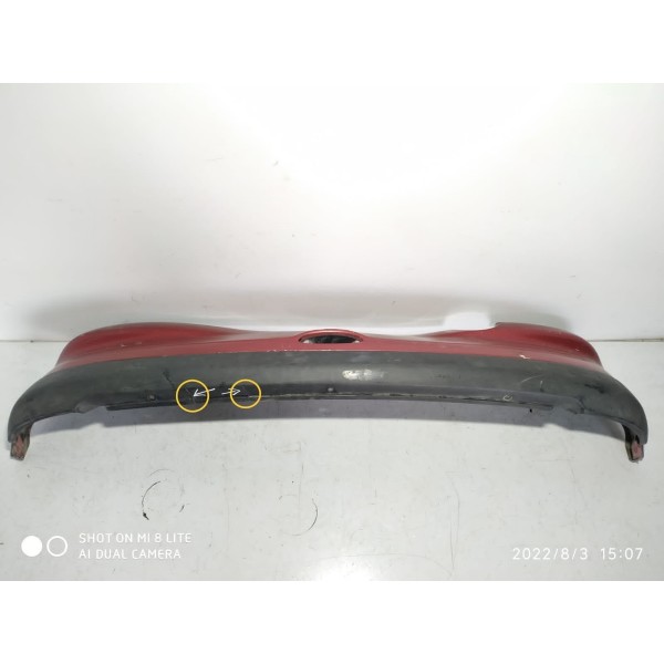 Parachoque Traseiro Peugeot 206 Hatch 2001 Detalhe / 17777