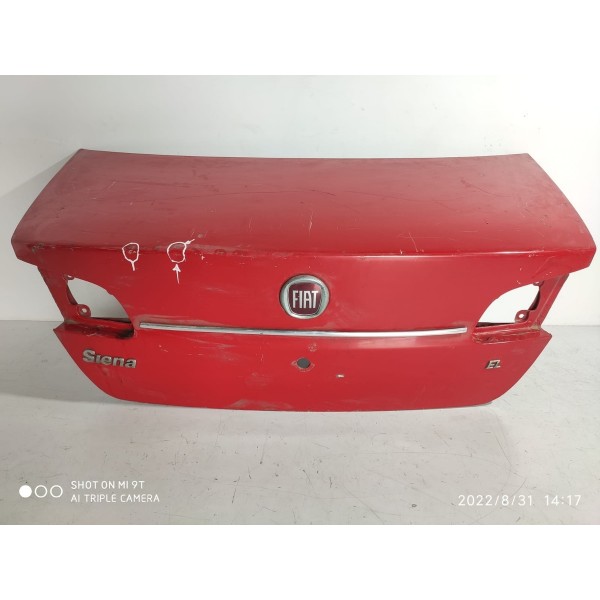 Tampa Traseira Fiat Siena 2010  Detalhe / 19291