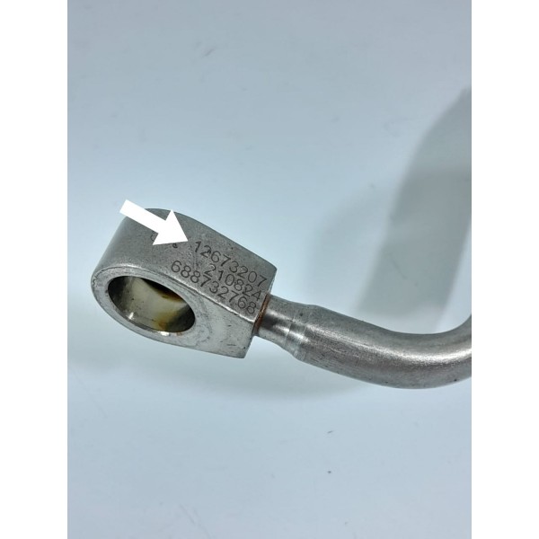 Cano Duto Lubrificacao Turbina Cruze 2017/2023 12673207