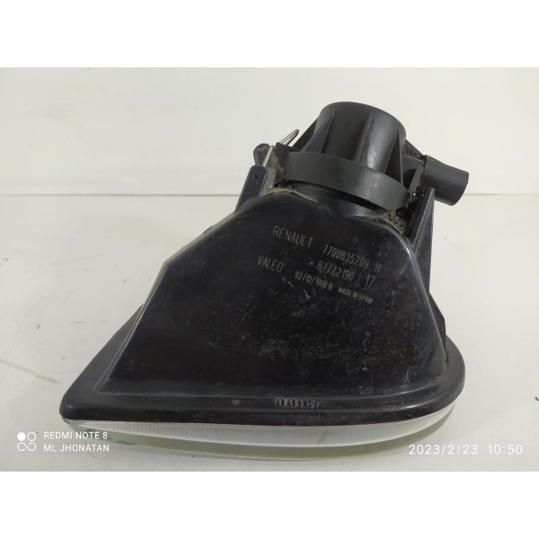 Farol Milha Scenic Esquerdo 1996 / 25827