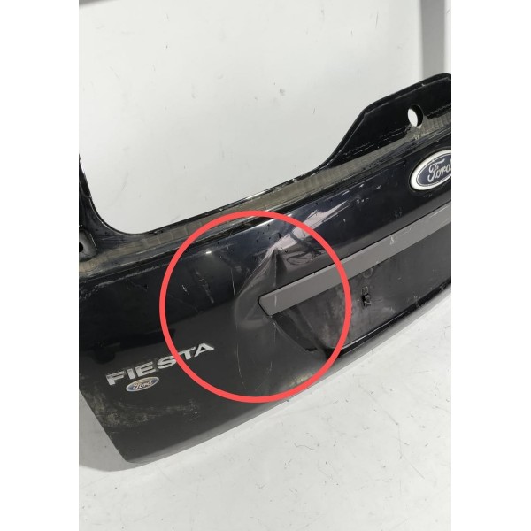 Tampa Traseira Ford Fiesta Hatch 2005 Detalhe / 21153