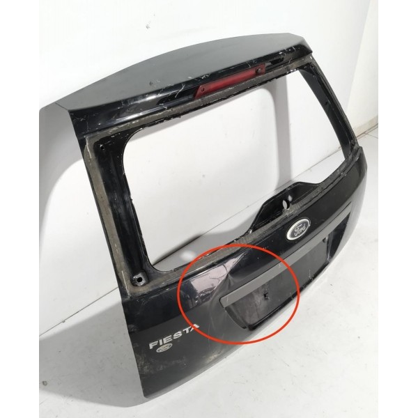 Tampa Traseira Ford Fiesta Hatch 2005 Detalhe / 21153