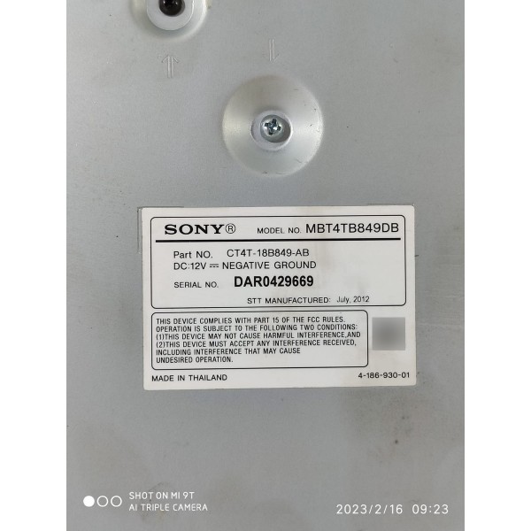 Modulo Som Ford Edge 2010 2011 2012 2013 2014 / 25623