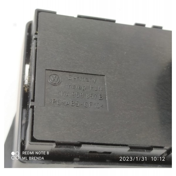 Botão Comando Vidro Tiguan D E 2010/2016 1k4959857b /25130