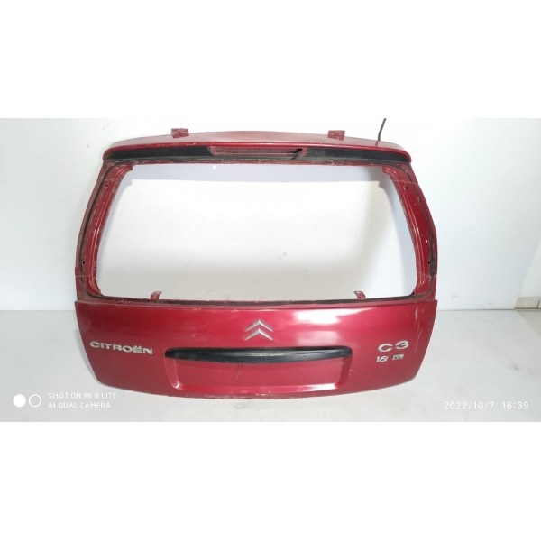 Tampa Traseira Citroen C3 2009 Detalhe / 21312