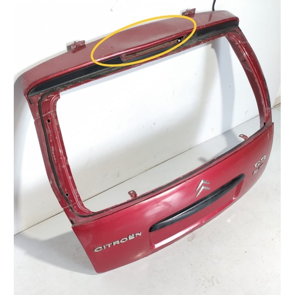 Tampa Traseira Citroen C3 2009 Detalhe / 21312