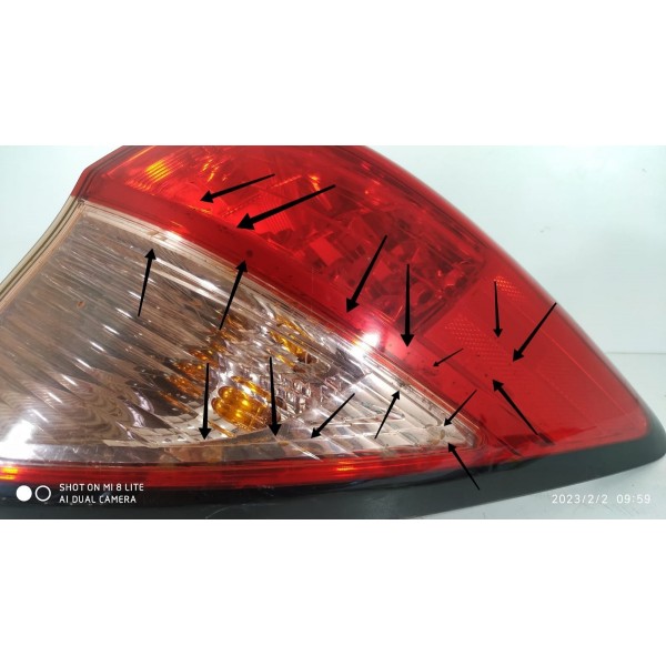 Lanterna Honda Hrv Dir 2016 2017 2018 2019 20 Orig Det/25272