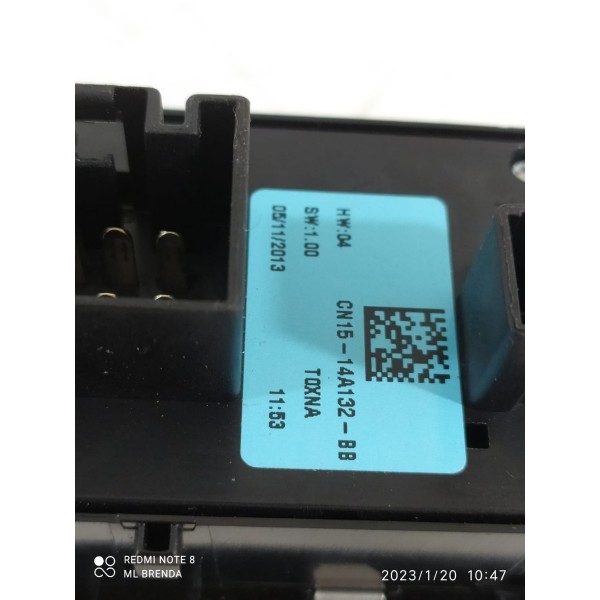 Comando Vidro Ecosport Diant E 2013/2017 Cn1514a132bb /24638