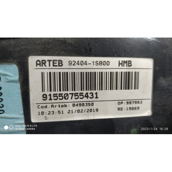 Lanterna Hb20 Hatch Direita Tampa Ate 2017 Orig Det / 24864