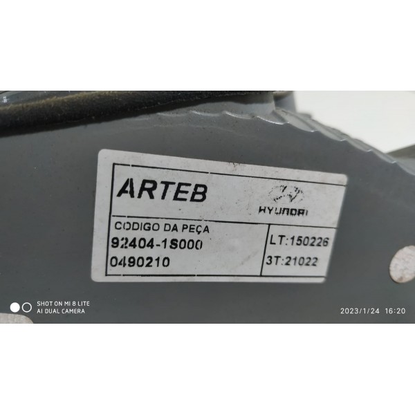 Lanterna Hyundai Hb20 Hatch Dir Tampa Ate 2017 Orig / 24862