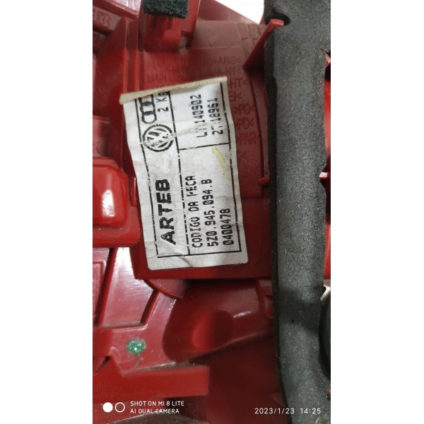 Lanterna Fox Direita Tampa 2016 Original / 24686