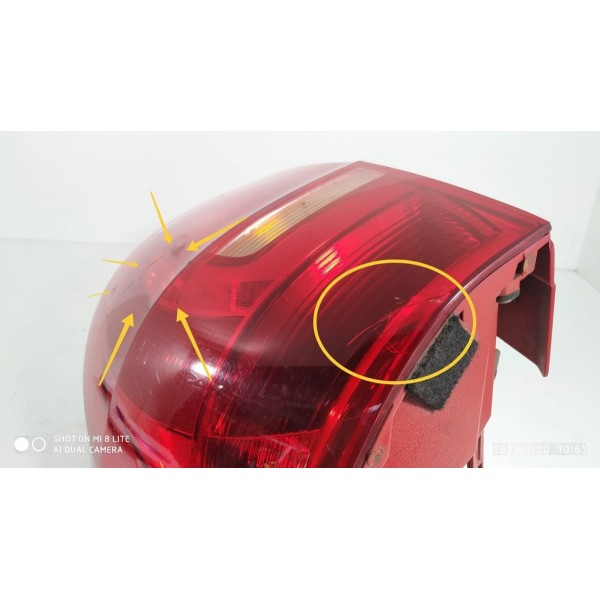 Lanterna Vw Fox Direita 2011 2012 2013 2014 Orig Det / 24613