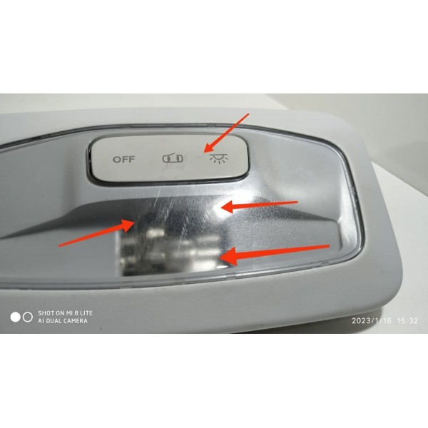 Luz Teto Renegade 2016/2021 7356121870 Detalhe / 24325