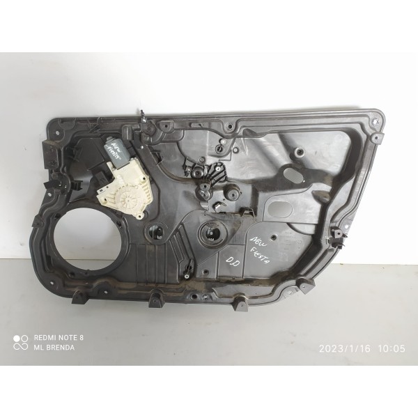 Maquina Vidro New Fiesta Diant D 2013 2014 2015 2017 / 24287