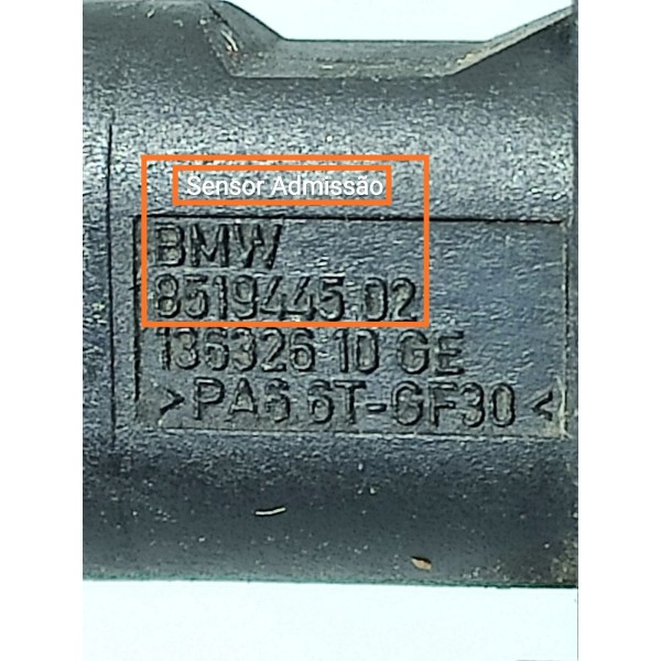 Sensor Admissao Bmw X5 Diesel 2014/2018 851944502 Det