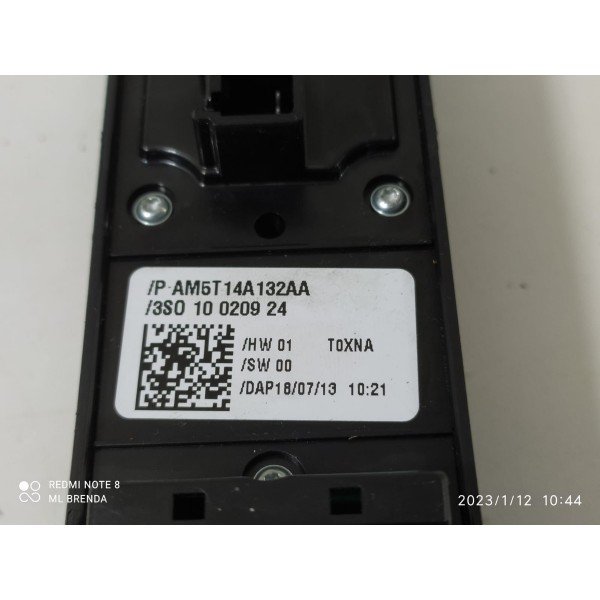 Botão Vidro New Fiesta 2014/2017 Diant E Am5t14a132aa /24175