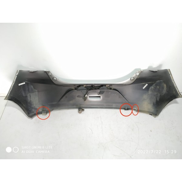 Parachoque Traseiro Ford Ka Hatch 2017 Detalhe / 17117