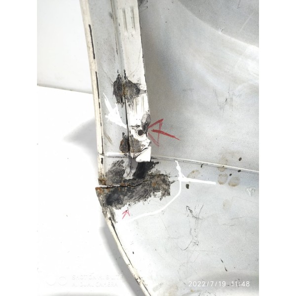 Parachoque Traseiro Vw Gol G5 2009 Detalhe / 16823