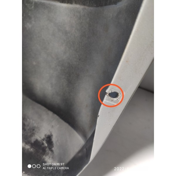 Parachoque Traseiro Toyota Etios Detalhe / 15550
