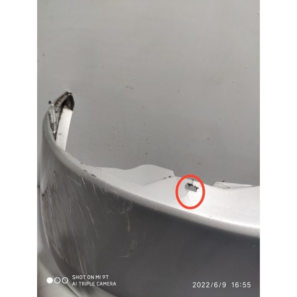 Parachoque Traseiro Toyota Etios Detalhe / 15550