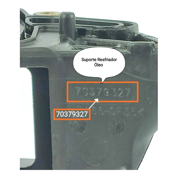 Suporte Filtro Oleo Bmw X5 Diesel 2014/2018 70379327