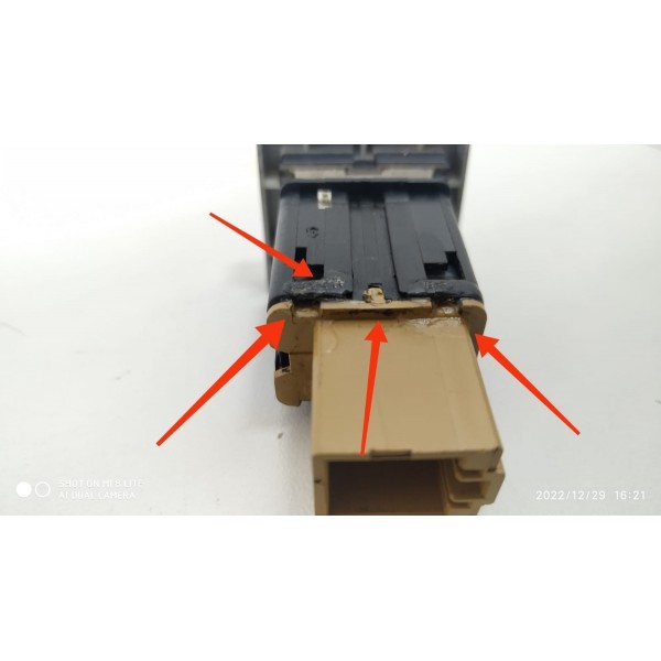 Botão Tração Amarok 2010/2020 2h2941435b Detalhe / 23611