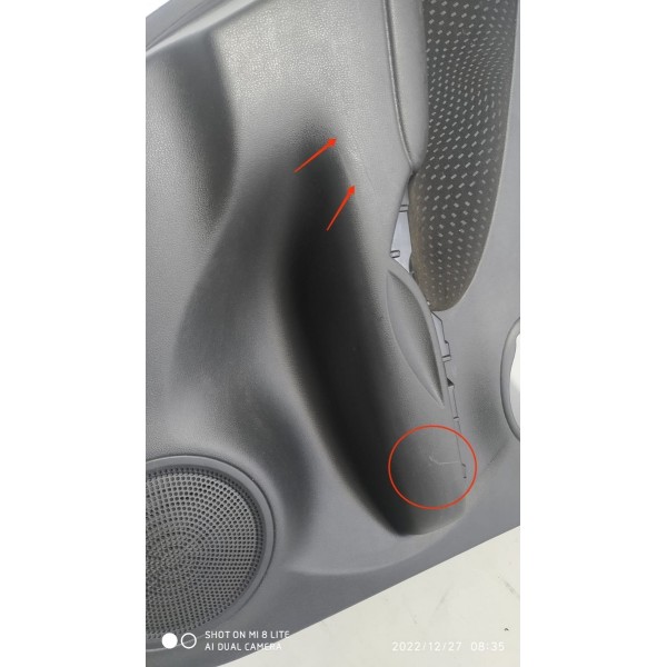 Forro Porta Nissan Versa 2019 Traseiro Esq Detalhe / 23595