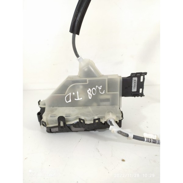 Fechadura Porta Peugeot Traseira D 208 2020 2024 Orig /22902