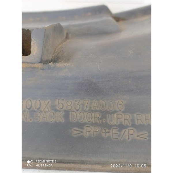 Moldura Tampa Traseira Pajero Full Dir 2006 A 2014 /22472
