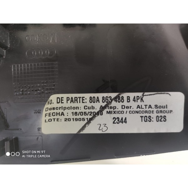 Acabamento Sup Dir Porta Malas Audi Q5 2020 / 21985