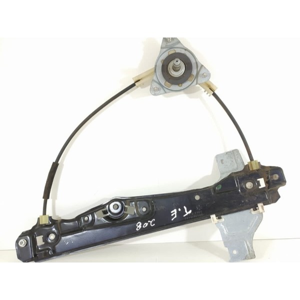 Maquina Vidro Peugeot 208 2014 Tras Esq 9803019480 / 22257
