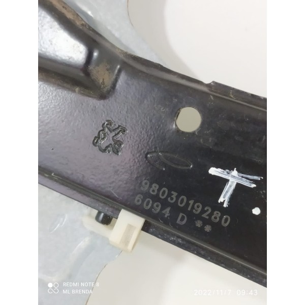 Maquina Vidro Peugeot 208 Traseira D 2014/19 Manual /22254