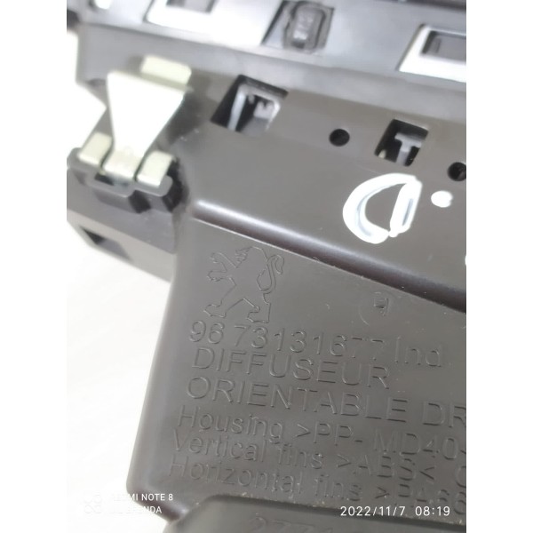 Difusor Ar Peugeot 208 Dir 2014 2015/2018 9673131677 /22234